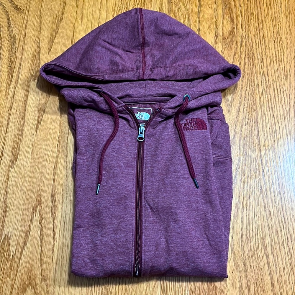 North face zip up long sleeve